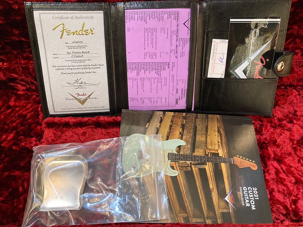 Custom P-90 Thinline Telecaster Relic / Aged Black 2021