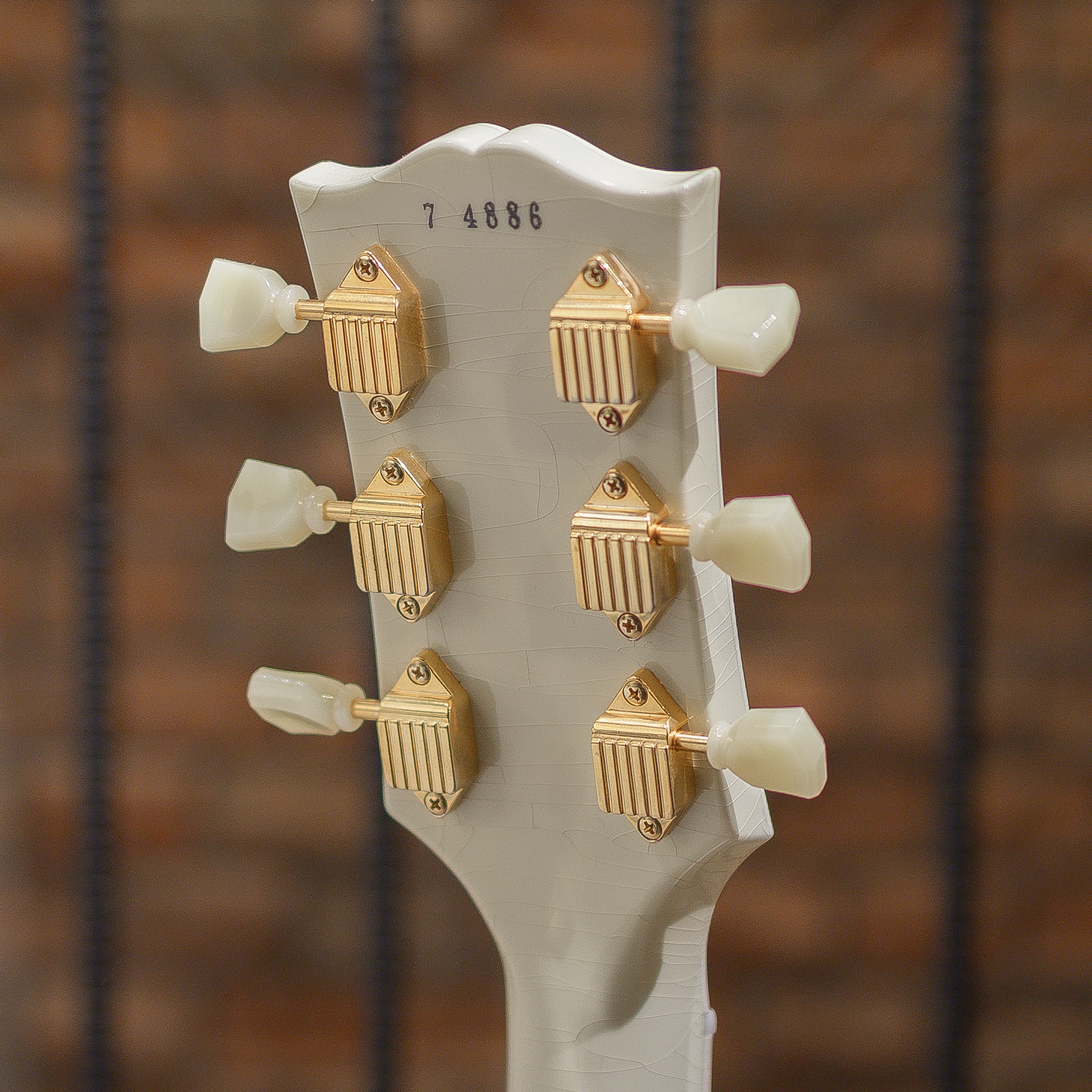 Murphy Lab 1957 Les Paul Custom 3-PU w / Bigsby Ultra Light Aged / Polaris White 2024