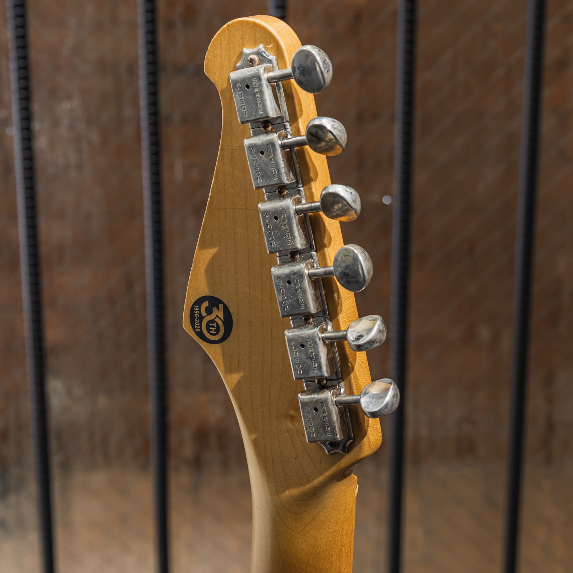 Contour Whiteguard "Ash Body" Two Tone Burst Road Killed