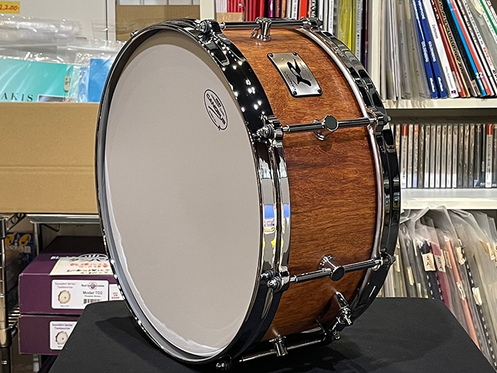 AR-1460MMI Rosewood Hollow Snare Drum / Miki Musical Instruments Limited Model