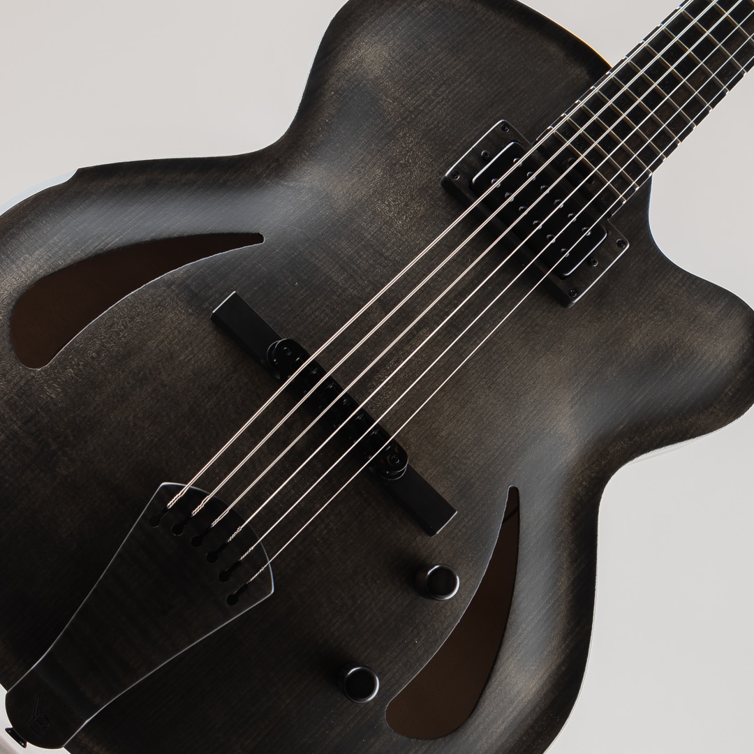 Model 15 Archtop Sound Post Block Black smoke with satin topcoat S/N:744