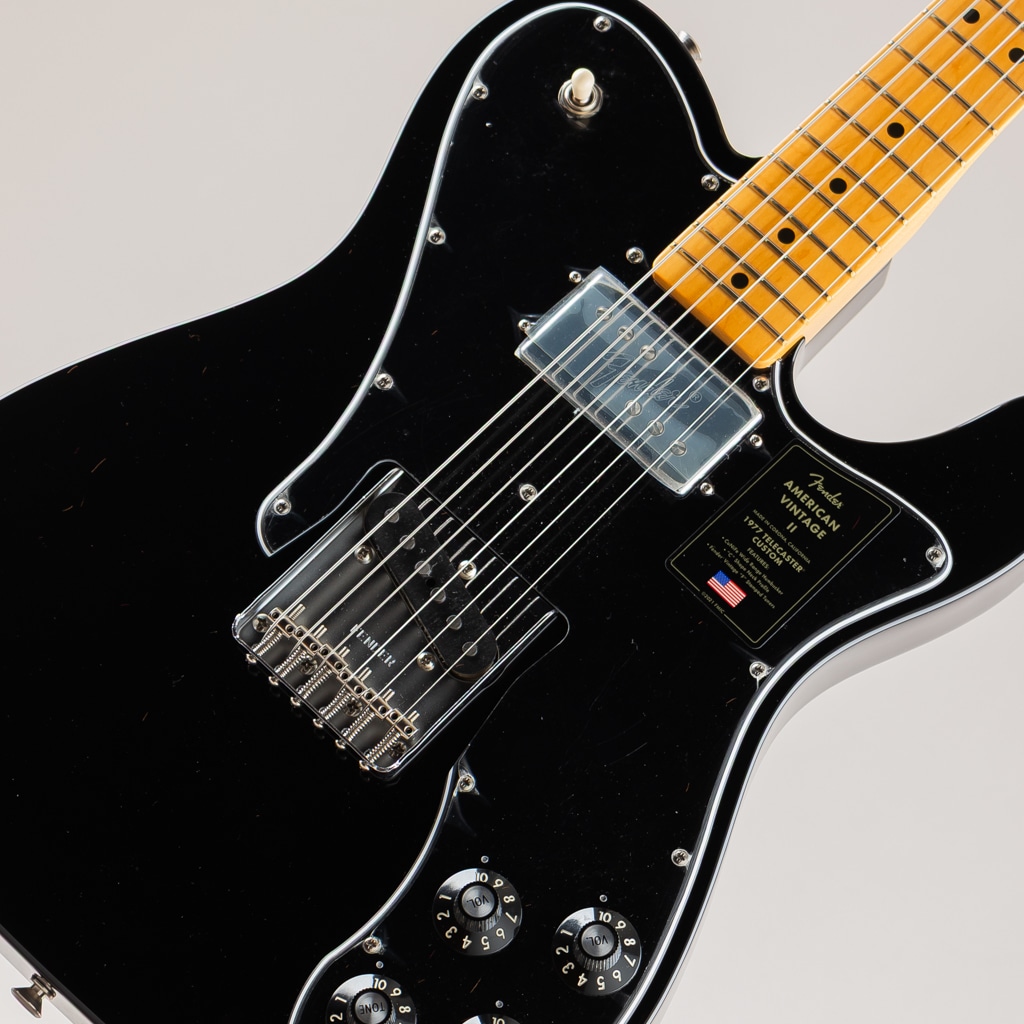 American Vintage II 1977 Telecaster Custom/Black/M