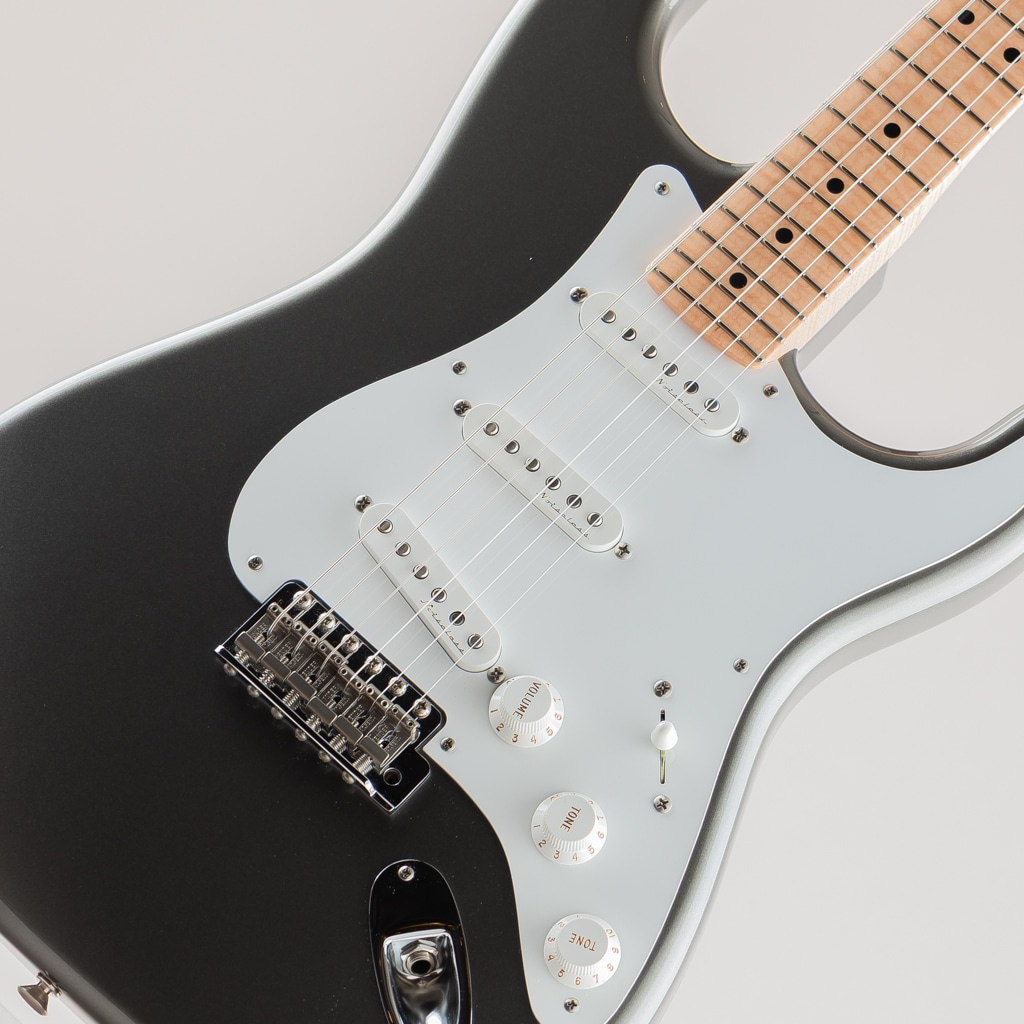 MBS Active Stratocaster NOS Pewter "EC" Style "5A Flame Maple Neck" 2021