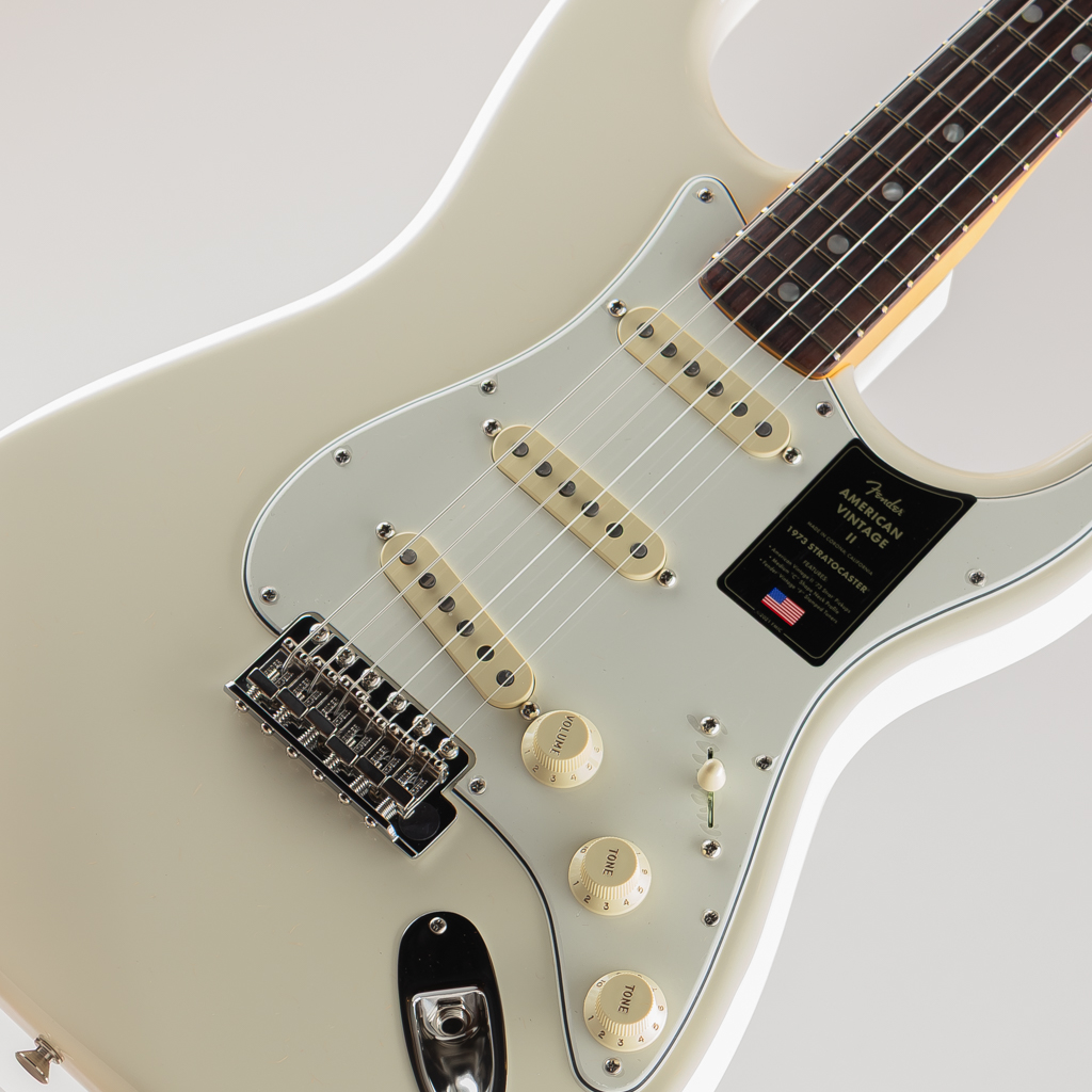 American Vintage II 1973 Stratocaster/Olympic White/Rosewood Fingerboard