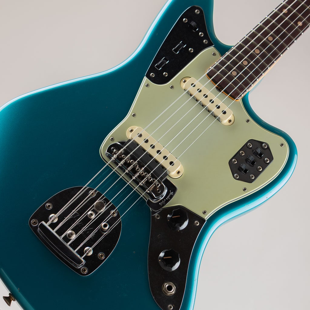 1962 Jaguar Journeyman Relic Matching Head/Ocean Turquoise Metallic