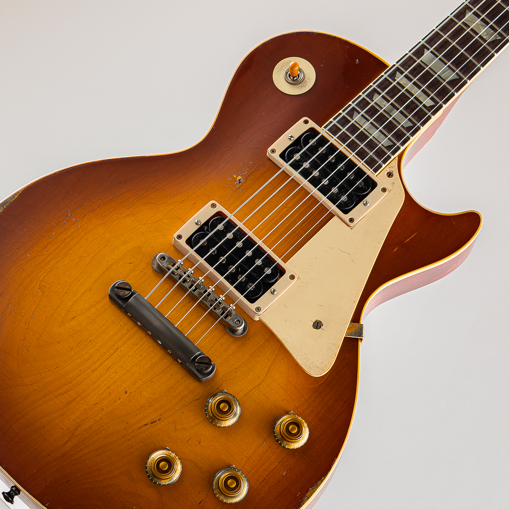 Murphy Lab 1958 Les Paul Standard Riessue Figured Plain Top BOTB PG 153 Heavy Aged【S/N:851231】