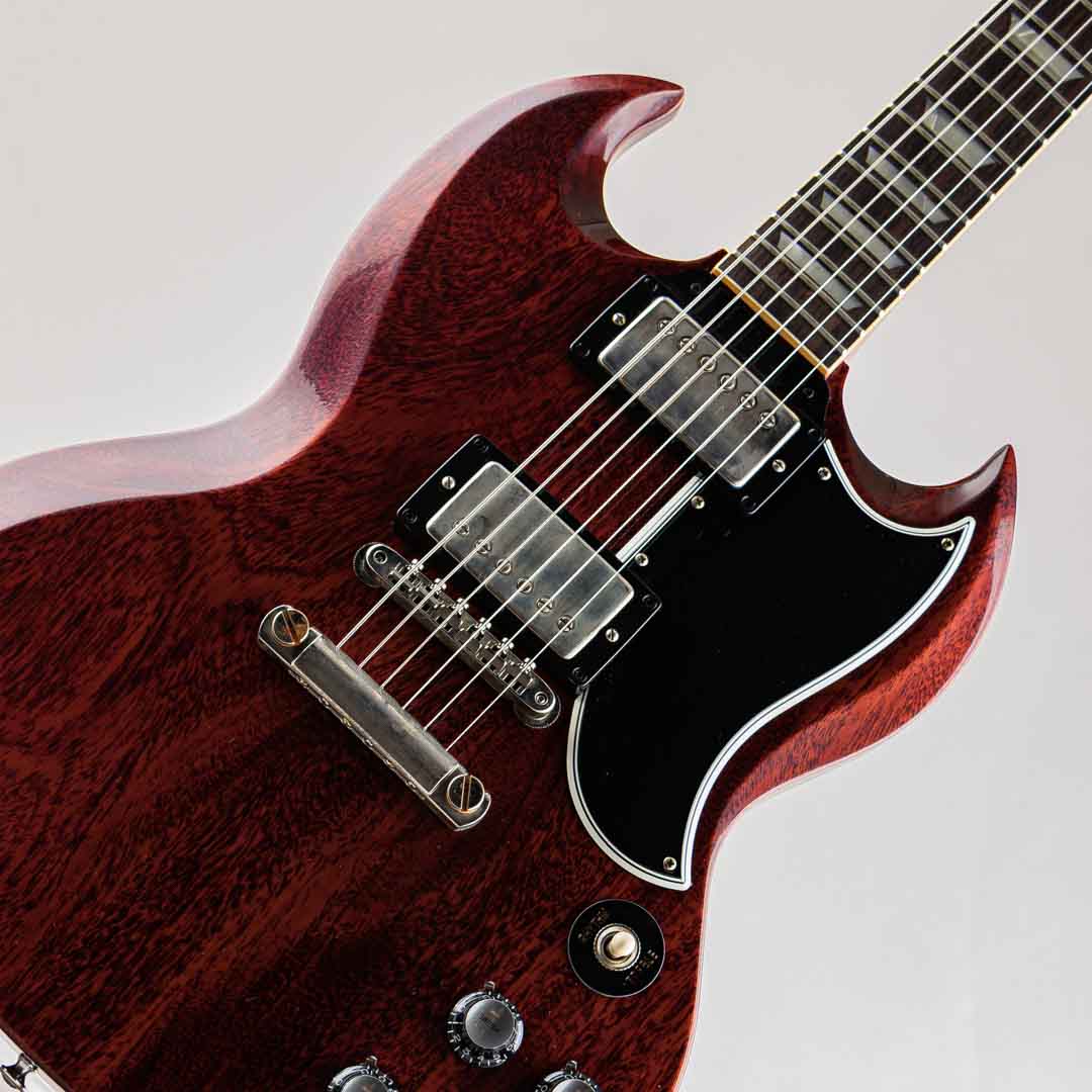 Historic Collection 1961 Les Paul SG Standard Reissue Stop-Bar VOS Cherry Red【S/N:601691】