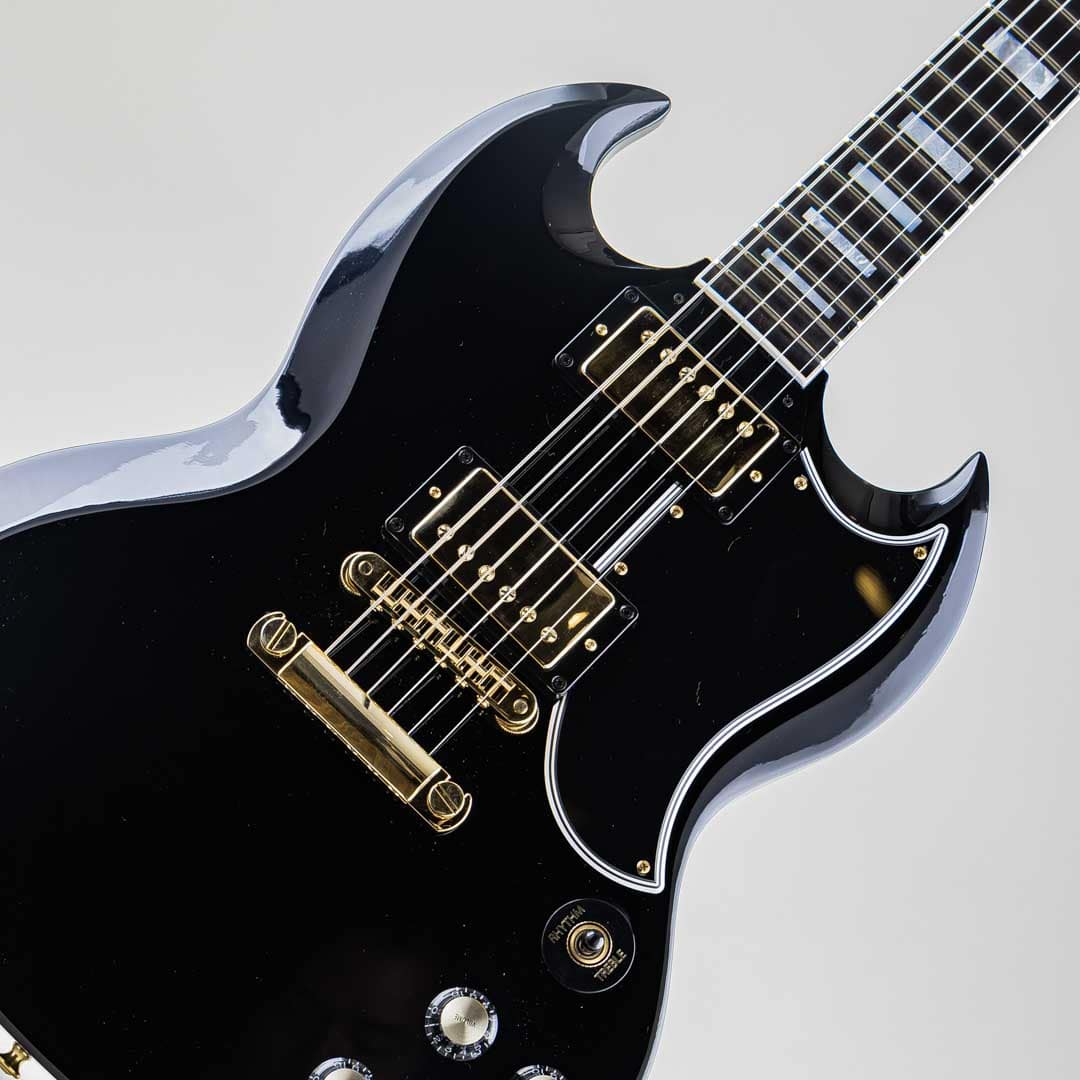 SG Custom 2-Pickup w/Ebony Fingerboard Gloss Ebony【S/N:CS601048