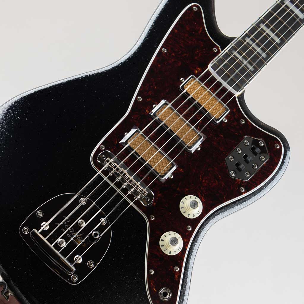 Limited Edition Gold Foil Jazzmaster, Ebony Fingerboard, Black Sparkle