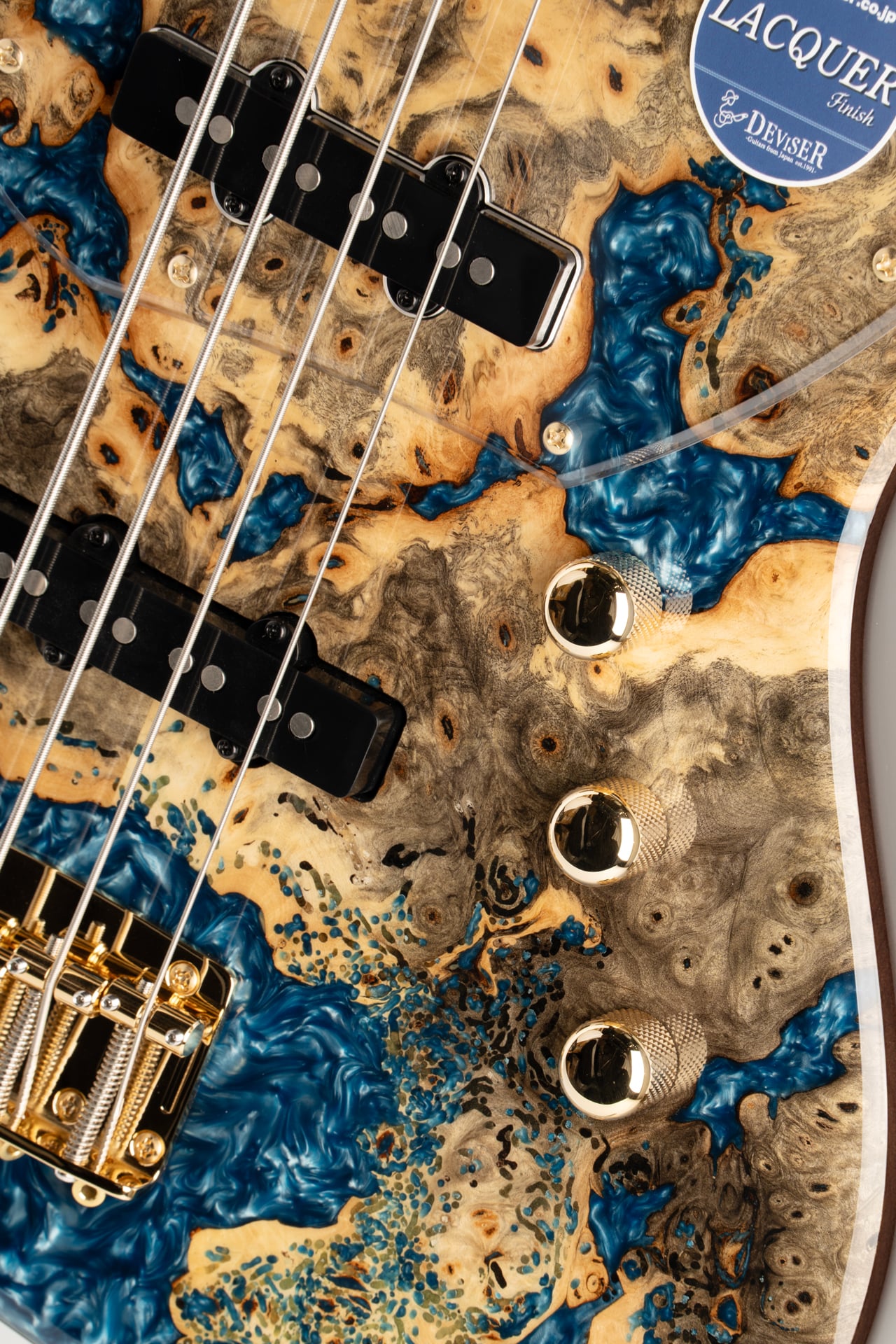 MJ1-CTM / Backeye Burl/R Natural #22340: ベース｜三木楽器公式通販