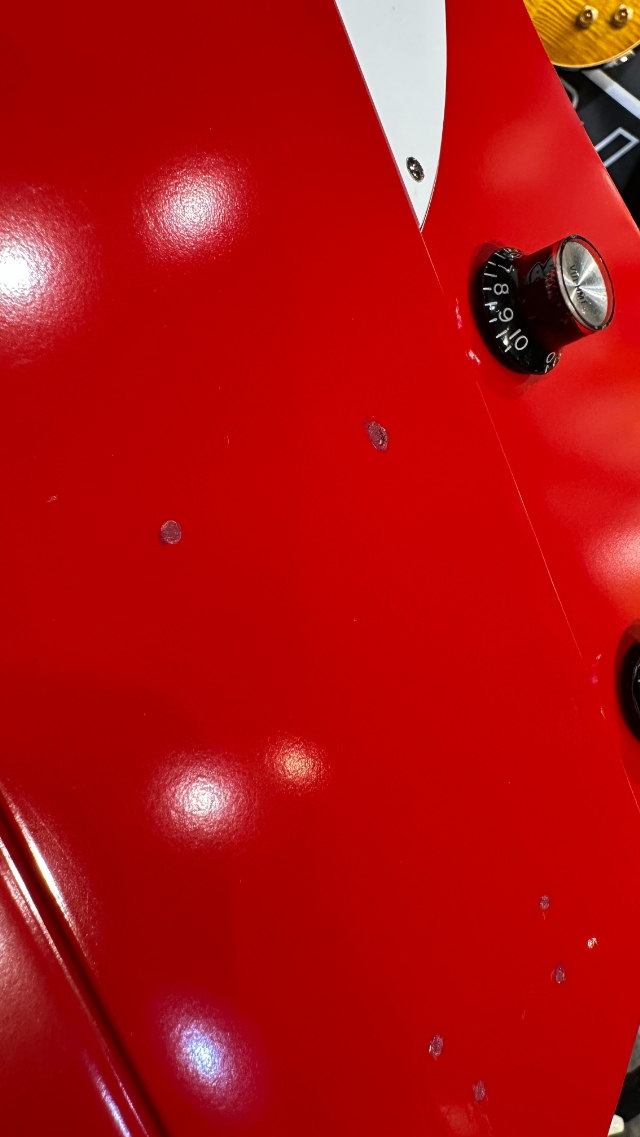 Inspired by Gibson Custom 1963 Firebird I Reissue Cardinal Red 2024