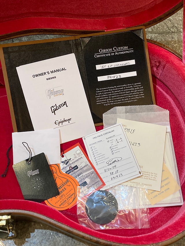 Historic Collection 1958 Les Paul Standard w/V2 Neck Dirty Lemon VOS PSL 2024