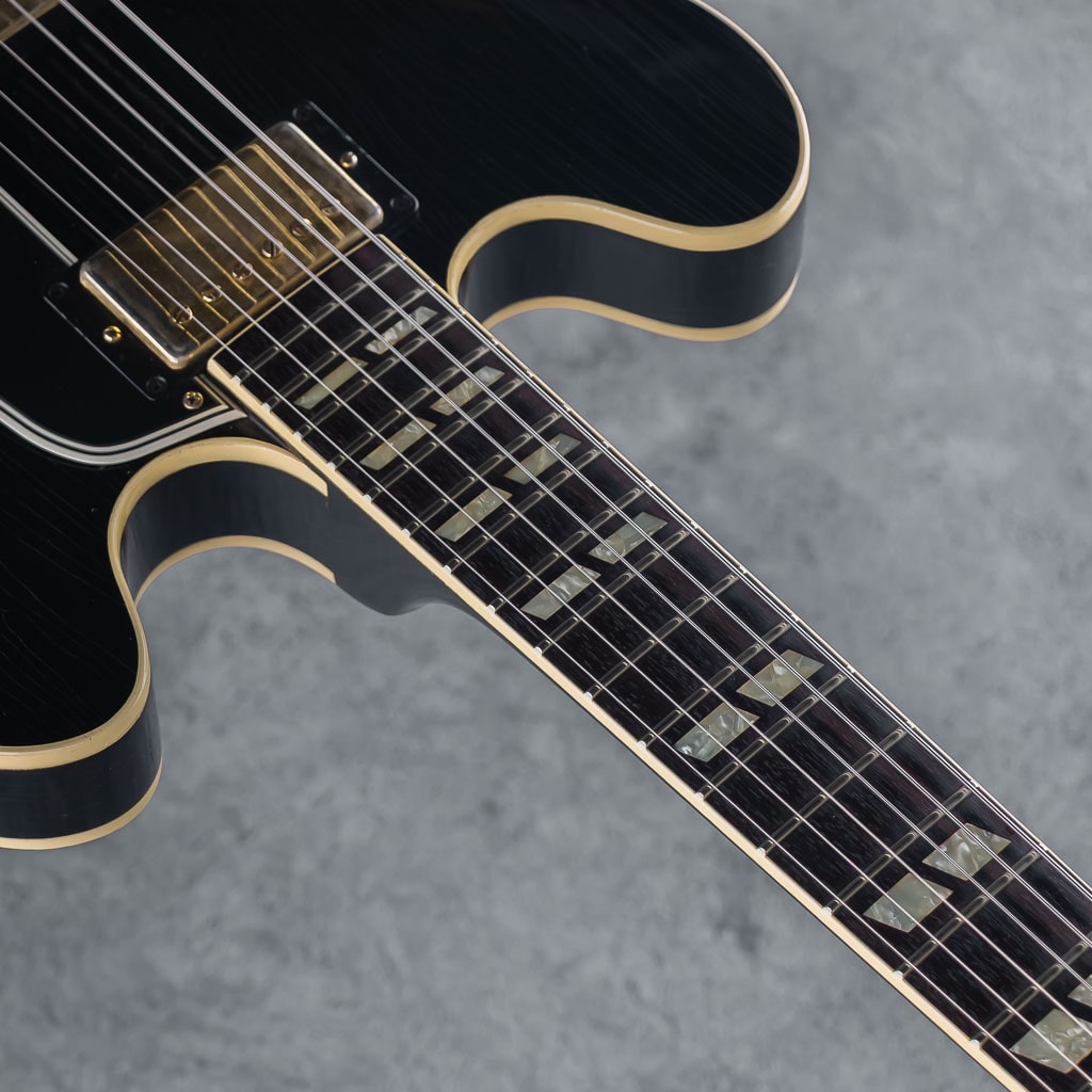 1963 ES-335 Aged Ebony Gold Hardware Split Parallelogram Inray