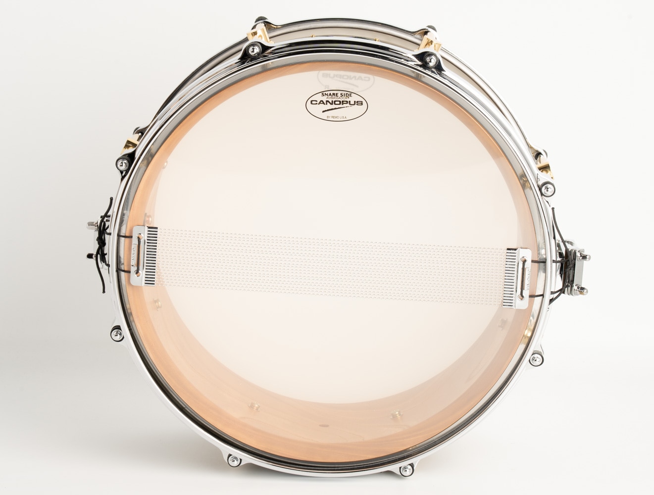 HS-1465 Zelkova Ninja Black Snare Drum / Aerial Case付属 14