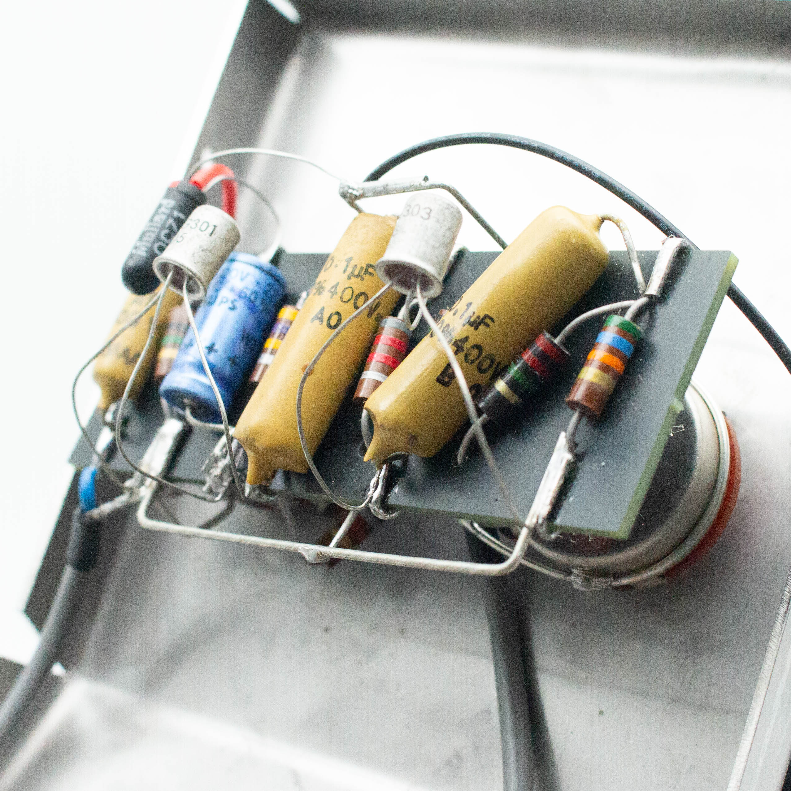 MKI Fuzz Polished Aluminum #62 OC71 / 2G301 / 2G303: エフェクター