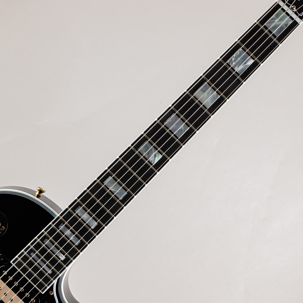 Les Paul Custom Ebony Exposed Zebra PUs Gloss【S/N:CS404298】