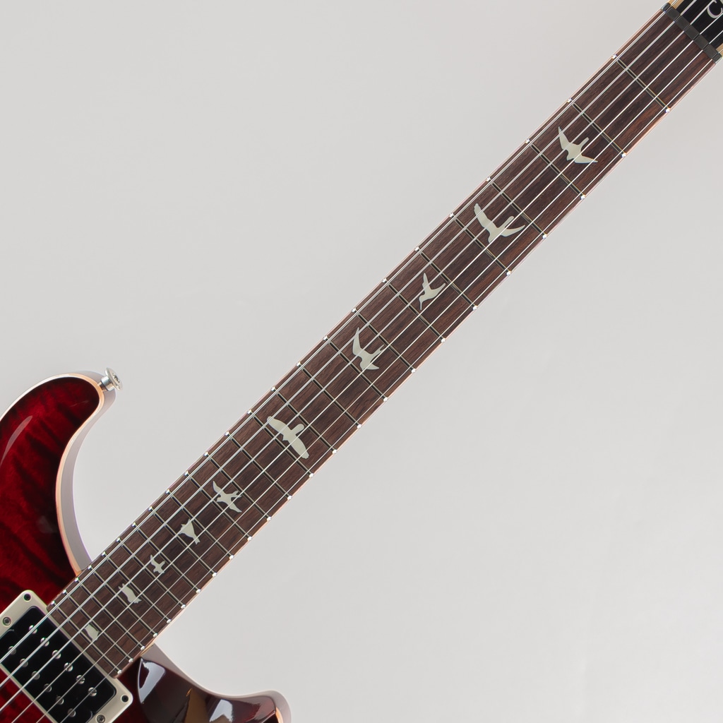 CE 24 Semi-Hollow Fire Red Burst
