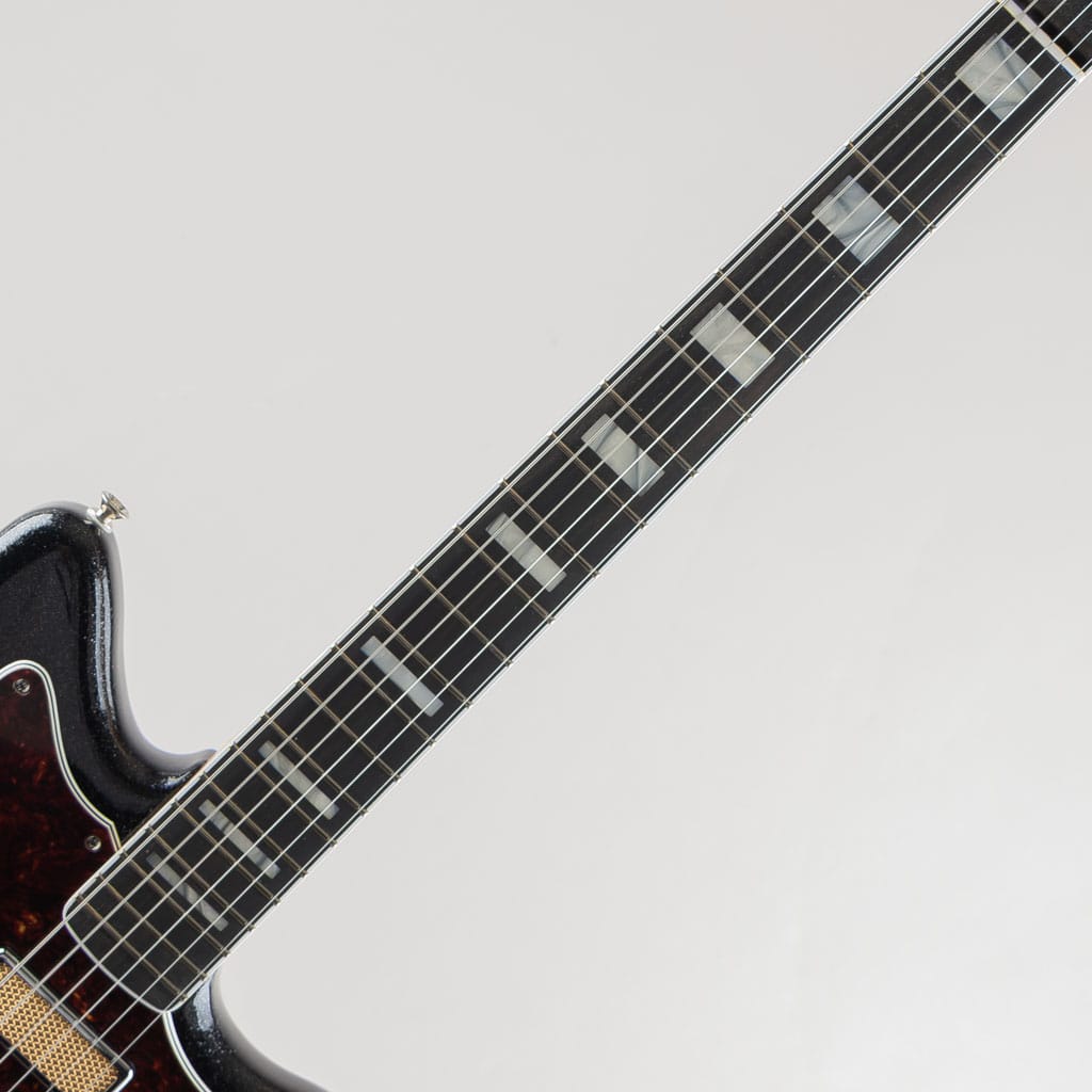 Limited Edition Gold Foil Jazzmaster, Ebony Fingerboard, Black Sparkle