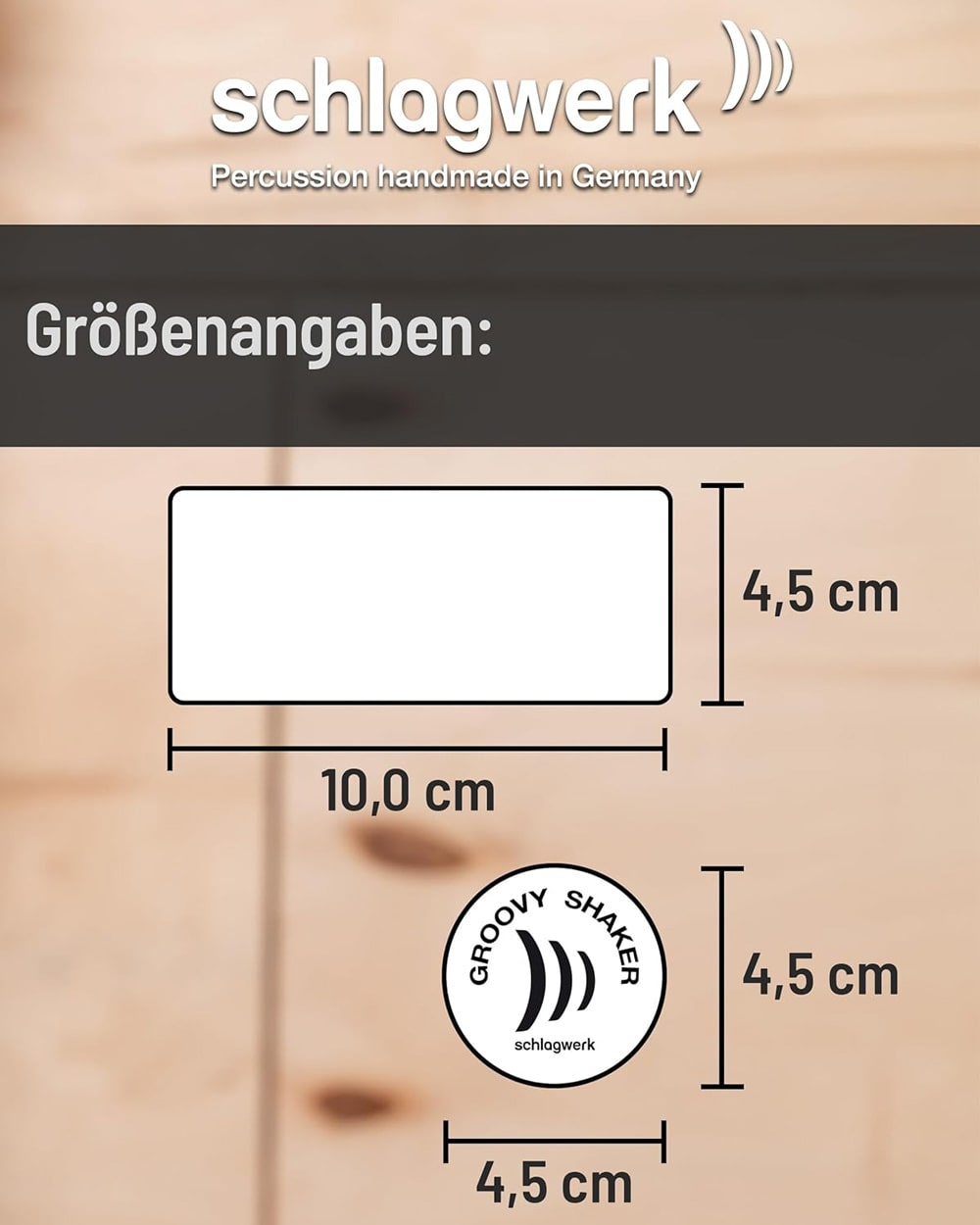 schlagwerk シュラグヴェルク グルーヴィ・シェイカー SR-SK50