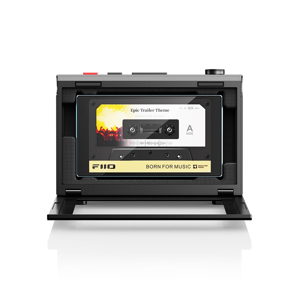 《7/31発売》 FIIO JM21/M21/M33シリーズ専用 Bluetoothスピーカー RETRO BOX ブラック (FIO-RETROBOX-B) ブラック DZONE