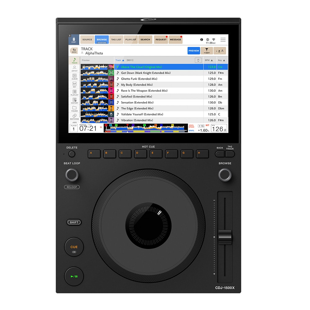 《7/29発売》 AlphaTheta DJマルチプレーヤー CDJ-1500X ×2台 セット
