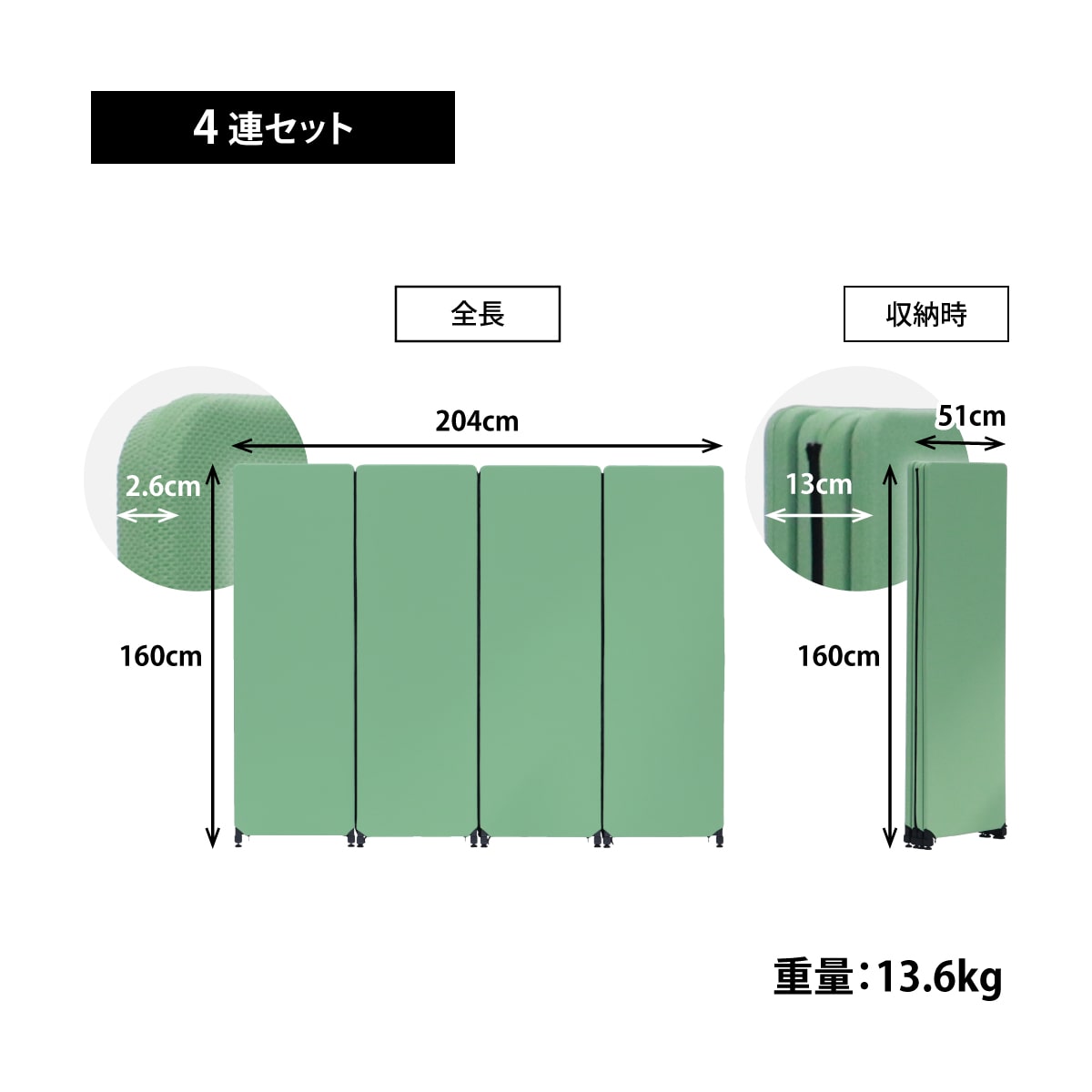 林製作所 オーディオルームパネル GP-04 グリーン【4連セット】 吸音 パーティション 【沖縄・離島配送不可】【組み立て式】【メーカー直送品】 グリーン【4連セット】 DZONE