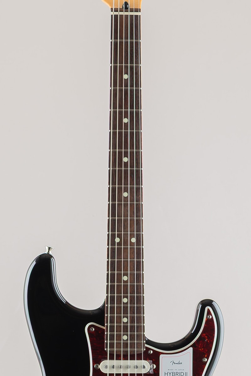 Made in Japan Hybrid II Stratocaster/Black/Rosewood Fingerboard