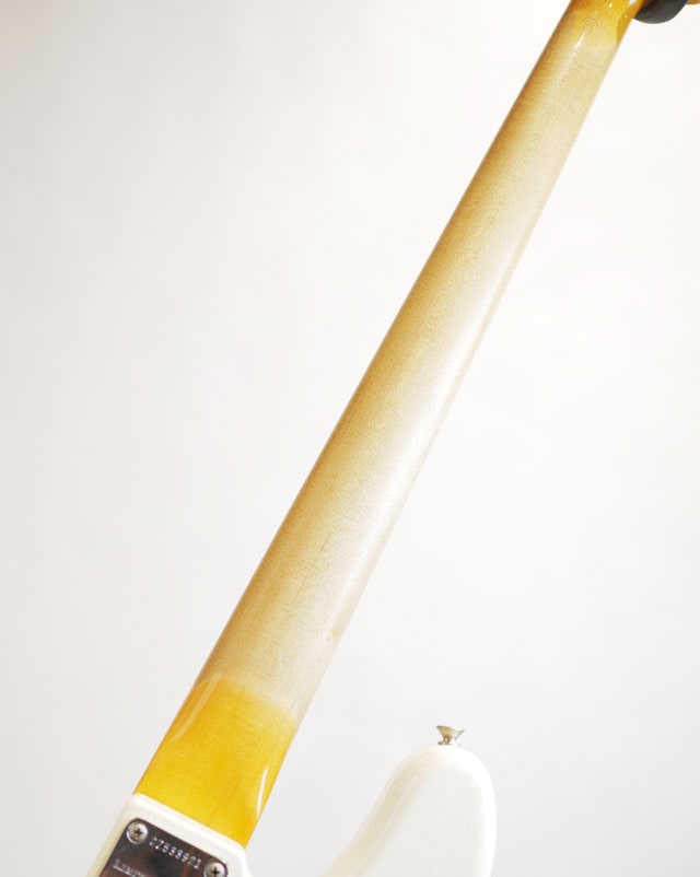 LTD Namm 1960 Jazz Bass Relic Aged Olympic White 2017