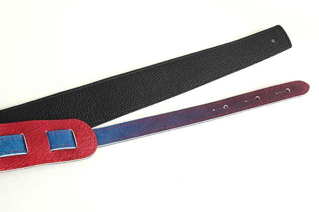 【Special Edition】G-Premium Paisley Slim Blue Red Fade