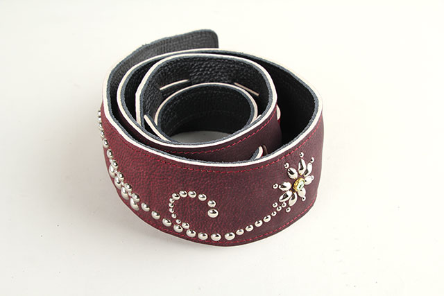 Studs Strap"Margaret" G-Premium Red Fade