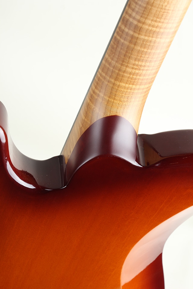 VBT Transparent Amber Red Sunberest High Gloss Finish S/N:748