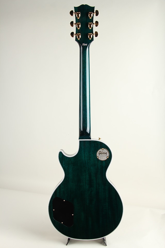 Les Paul Custom Figured Aqua Stripe Gloss S/N:CS503281 2025
