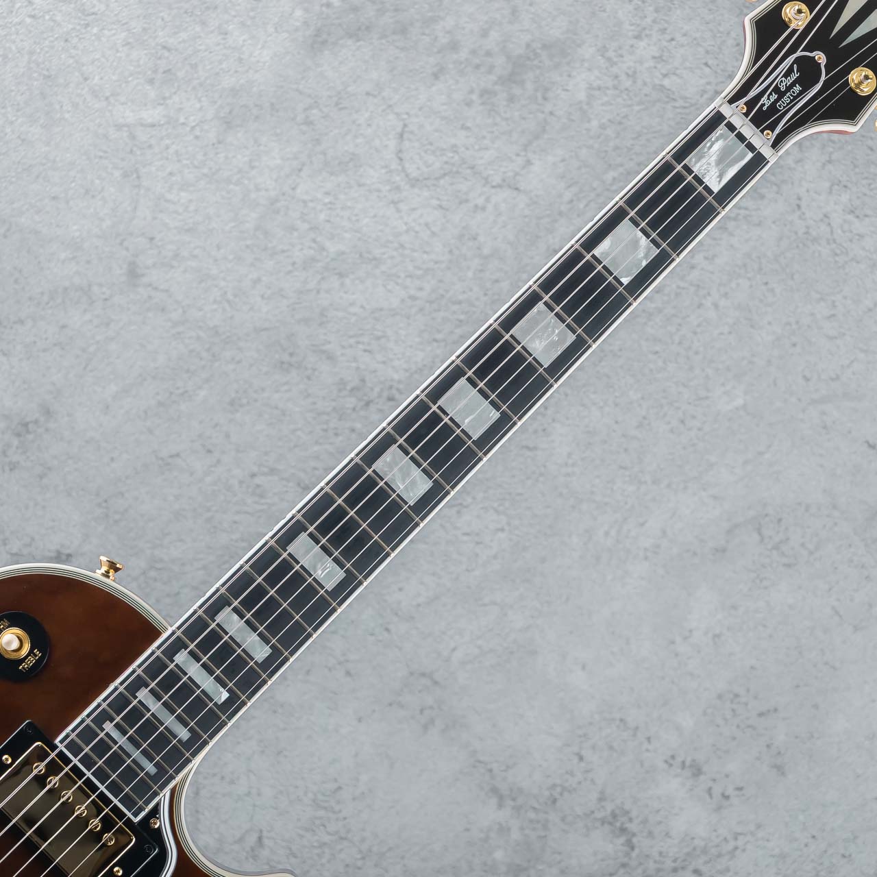 ヴィンテージ エレキギター ナチュラルウッド レア Japan Exclusive Dealer Select IGC Les Paul Custom Figured Walnut
