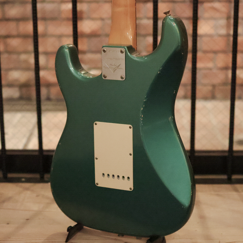 MBS LTD 1960 Stratocaster Relic Brazilian Rosewood FB Sherwood Green Metallic Built by John English / 2006