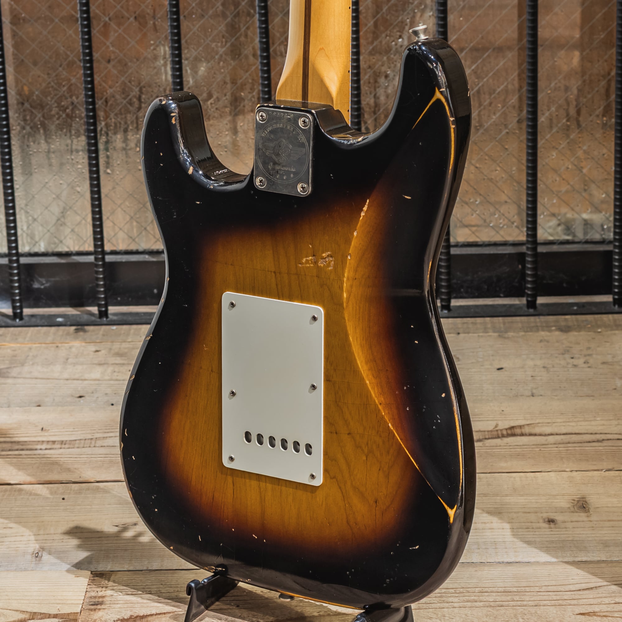 Contour Whiteguard "Ash Body" Two Tone Burst Road Killed