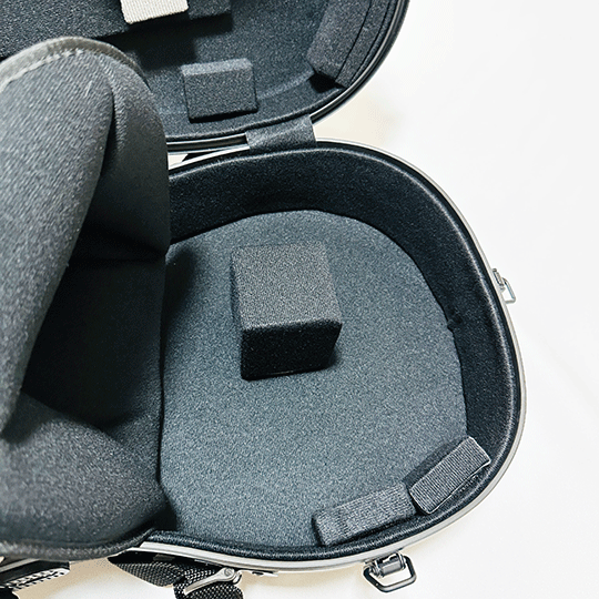 DAC デタッチャブルベルトロンボーン用セミハードケース『NX-BC』オフホワイト ホワイト Low Brass Center