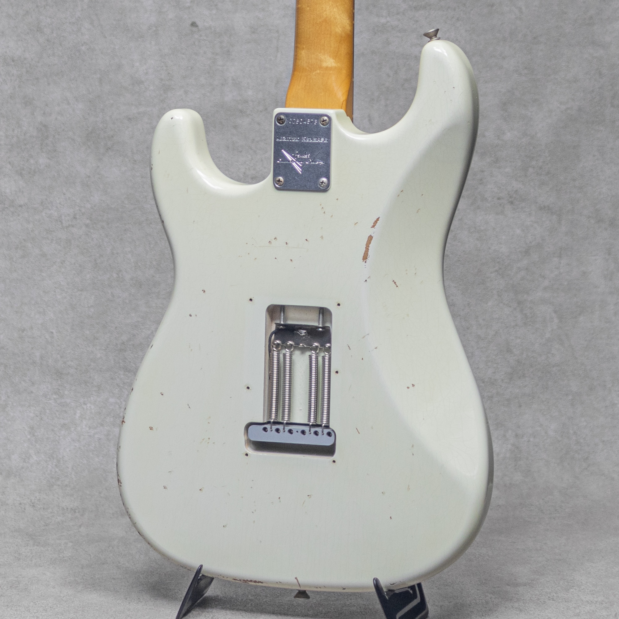MBS LTD 1960 Stratocaster Relic Brazilian Rosewood FB Olympic White Built by Greg Fessler / 2006
