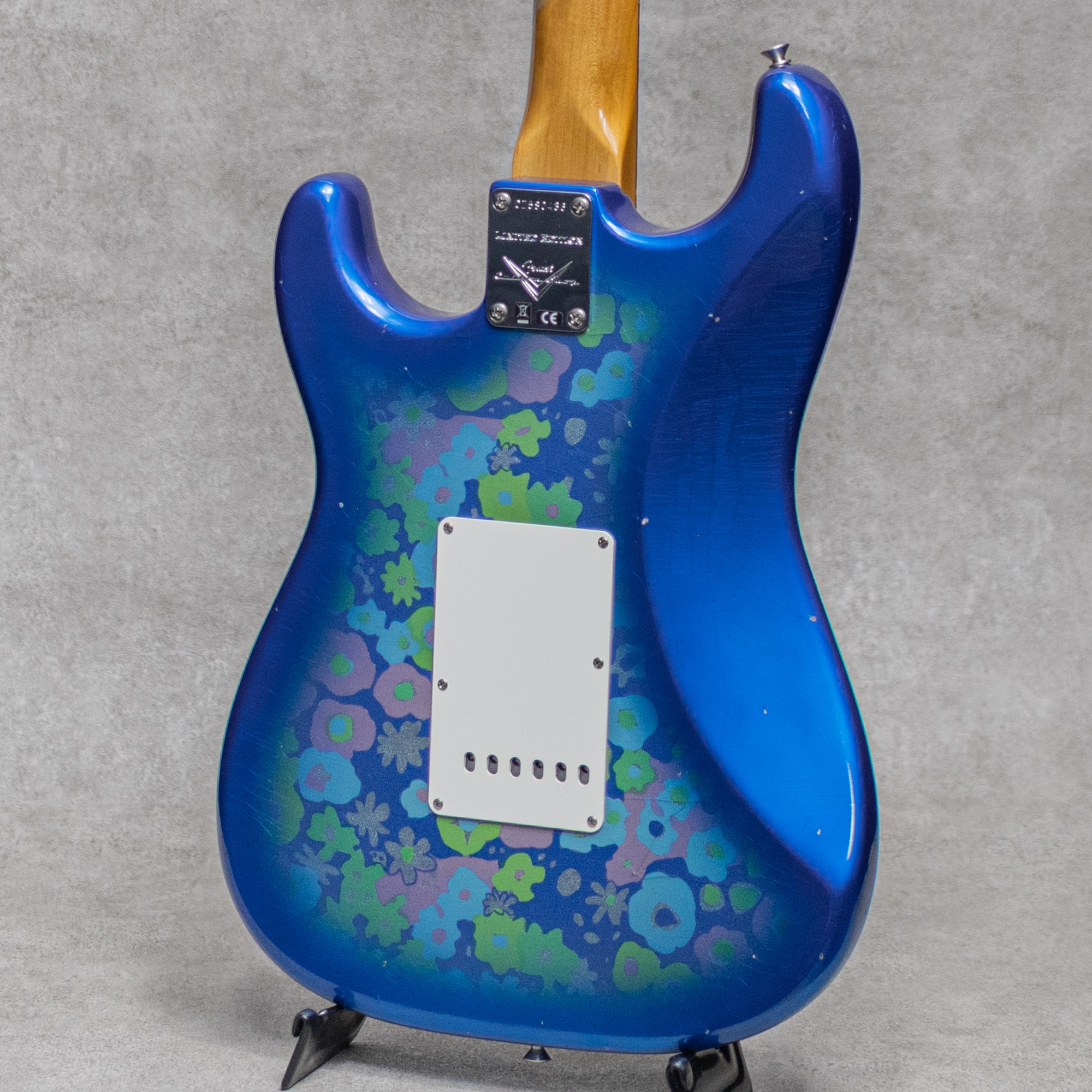 2024 LTD 1968 Blue Flower Stratocaster Journeyman Relic CC Hardware / 2024