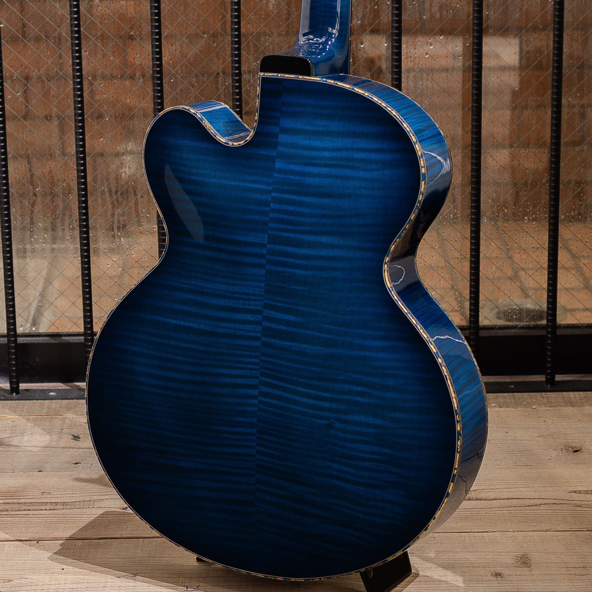 16" Archtop "Blue Gold Leaf"