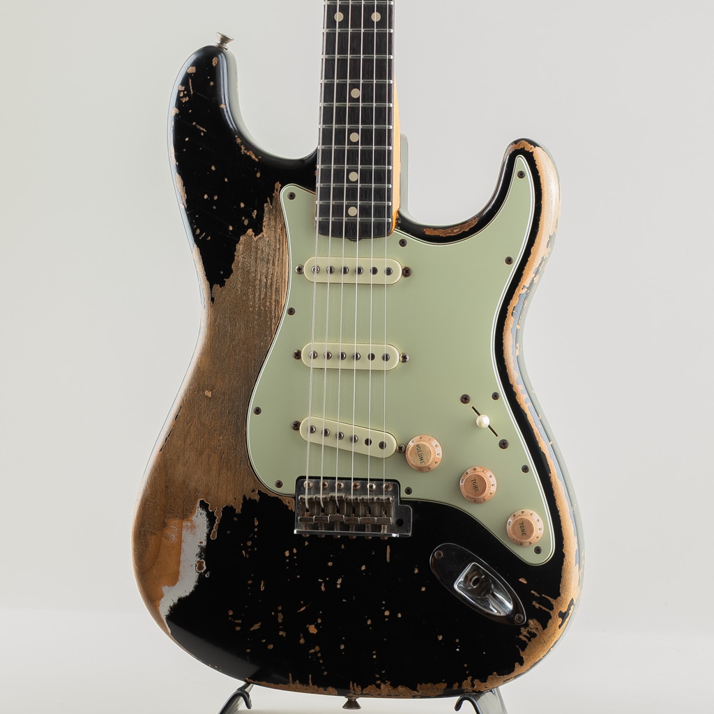 MBS 1961 Stratocaster Ultimate Relic Black by Jason Smith w