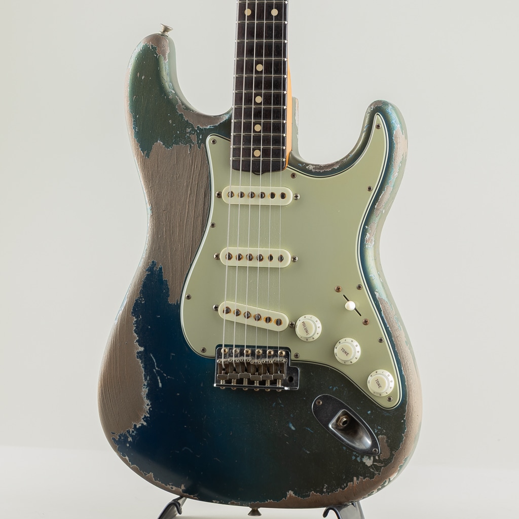 S21 MBS 1961 Stratocaster Heavy Relic/Darker Lake Placid Blue/Lake Placid Blue by Dale Wilson