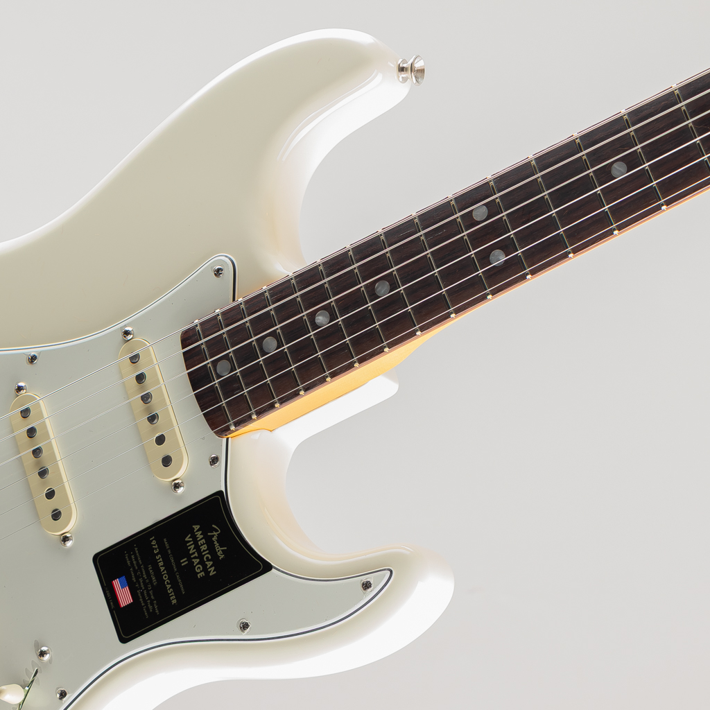 American Vintage II 1973 Stratocaster/Olympic White/Rosewood Fingerboard