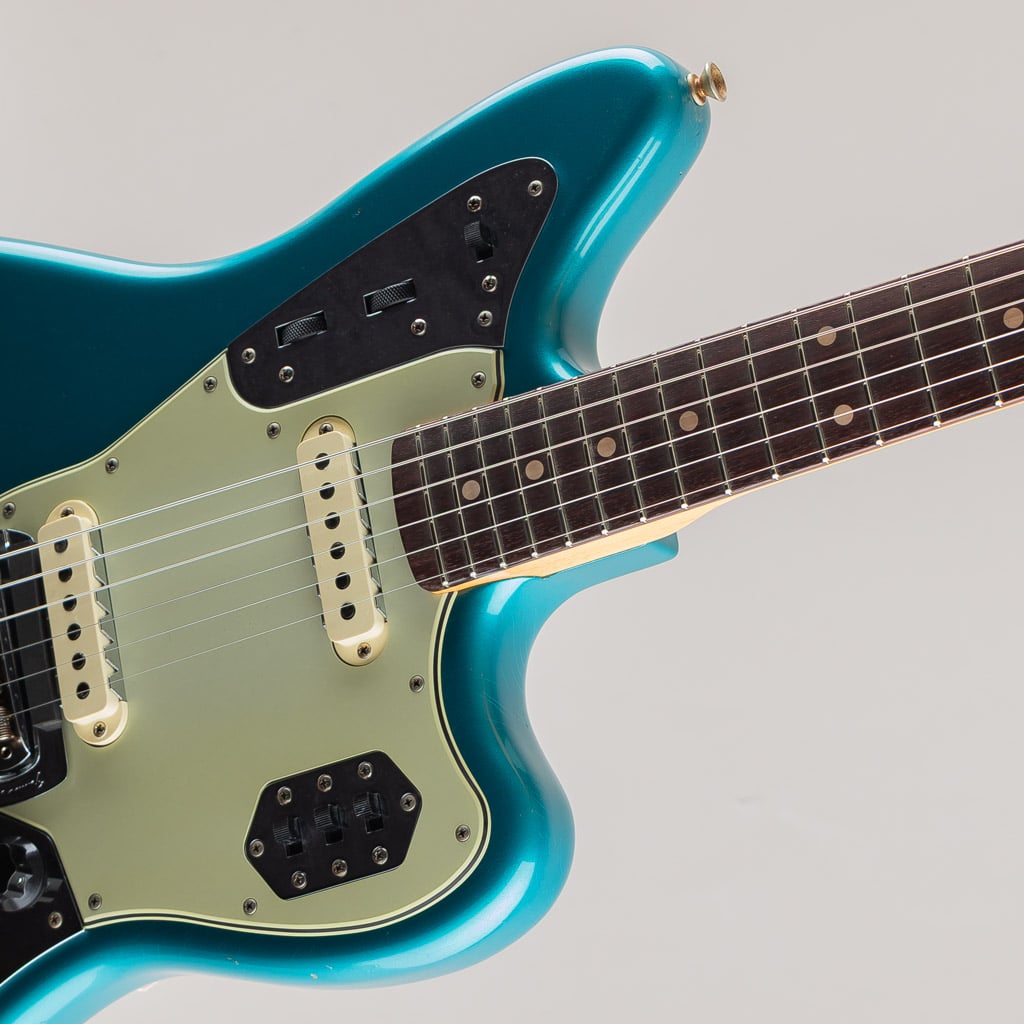 1962 Jaguar Journeyman Relic Matching Head/Ocean Turquoise Metallic