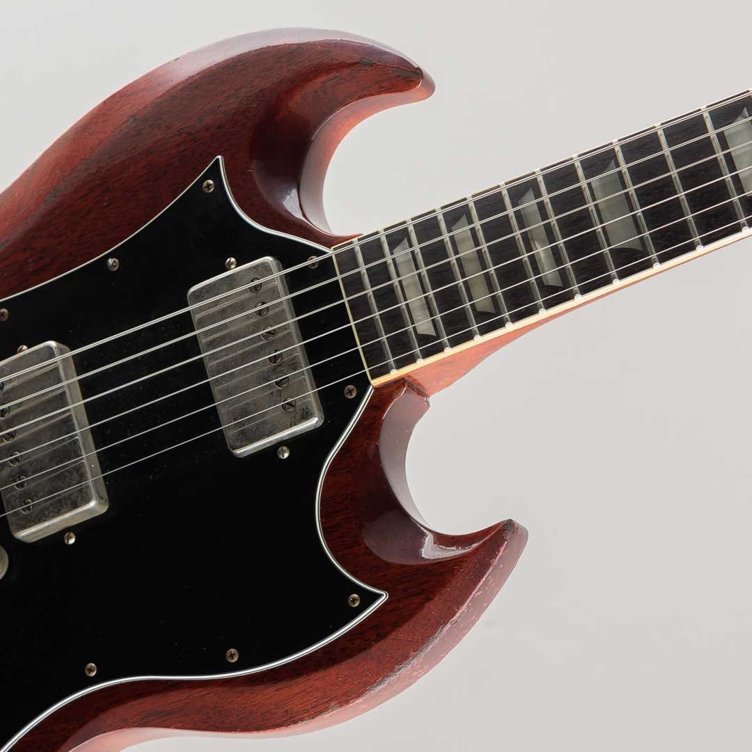 Murphy Lab 1964 SG Standard Reissue Cherry Red w/Batwing Pickguard Maestro Vibrola Heavy Aged【S/N:505014】