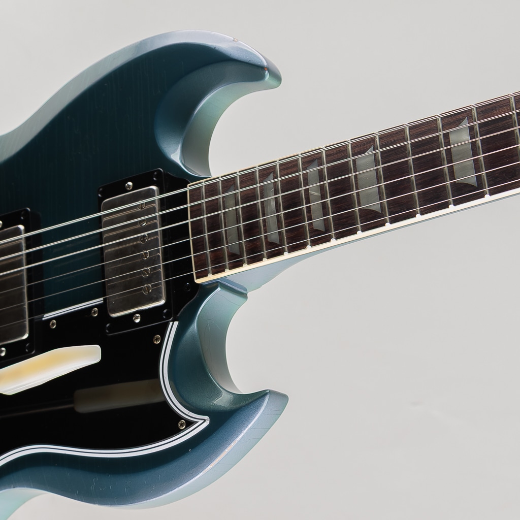 Murphy Lab 1964 SG Standard Reissue w/Maestro Vibrola Light Aged Antique Pelham Blue【S/N:601274】