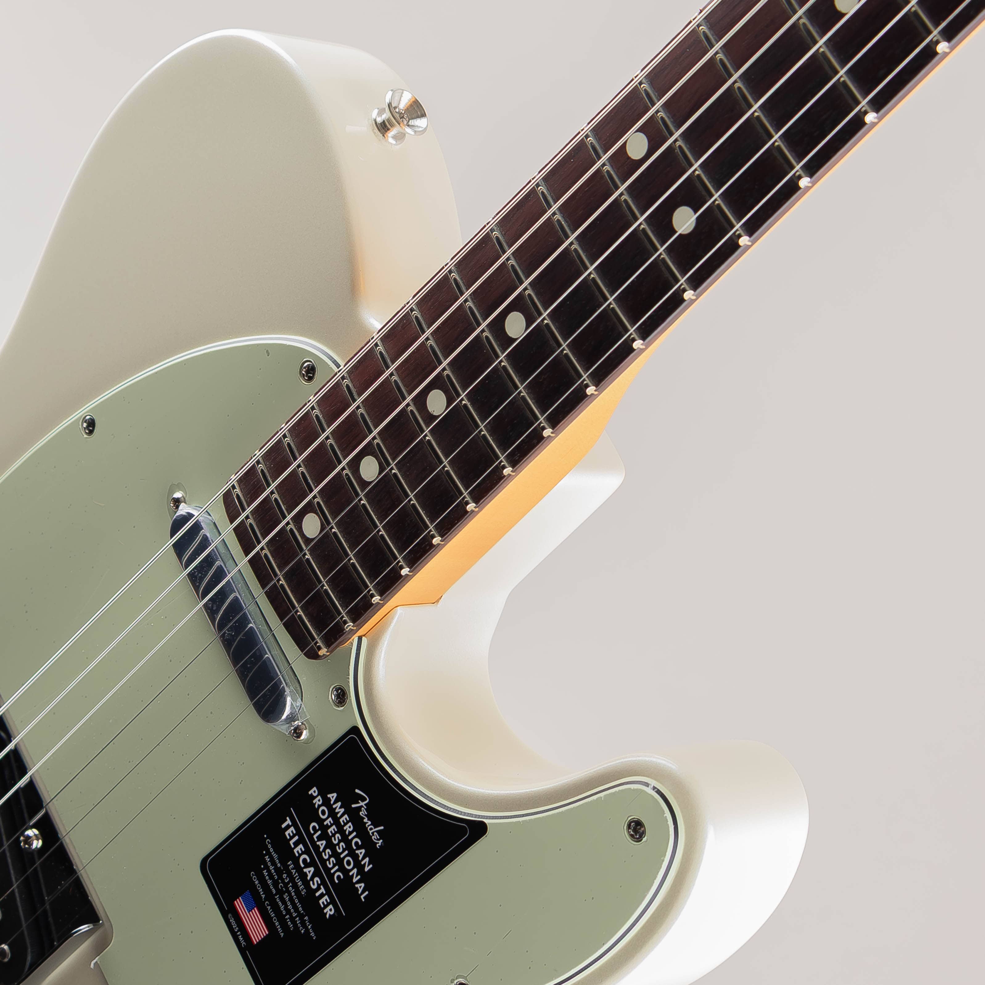 Limited Edition American Professional Classic Telecaster /Olympic Pearl/Rosewood Fingerboard