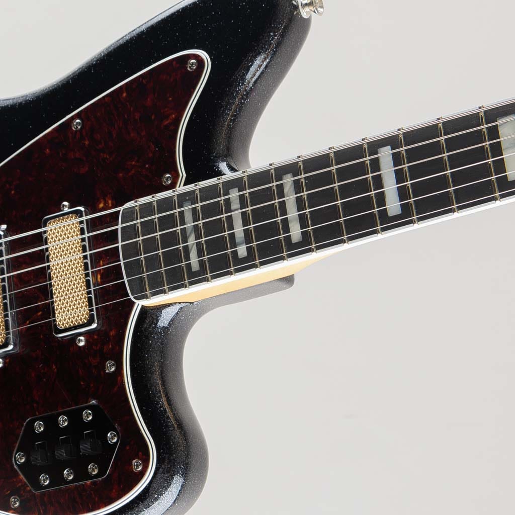 Limited Edition Gold Foil Jazzmaster, Ebony Fingerboard, Black Sparkle