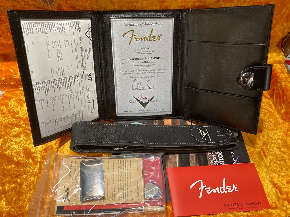 Master Built 1961 Stratocaster Relic Built by Dale Wilson Surf Green 2018