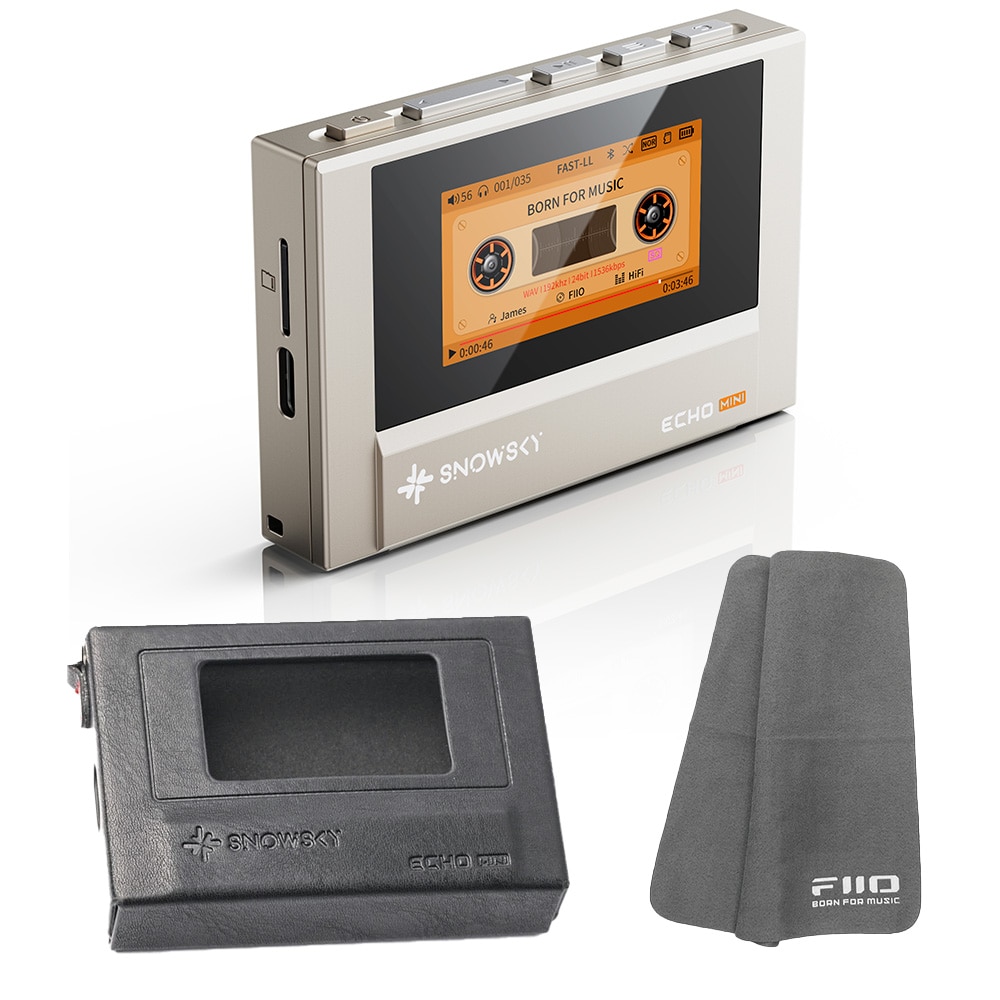 ロゴ入りクロスプレゼント》 FIIO デジタルオーディオプレーヤー