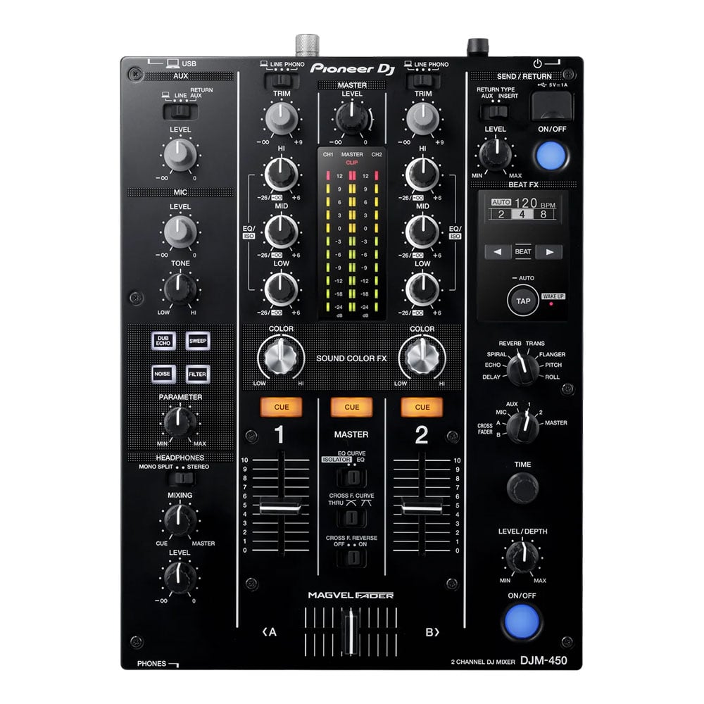 PIONEER DJミキサー DJM-450 【rekordbox DVS対応】(DZONE 本体): DJ